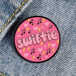 Pink Swiftie Pin